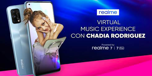 Realme, virtual experience con Sony Music Italy e la rapper Chadia Rodriguez